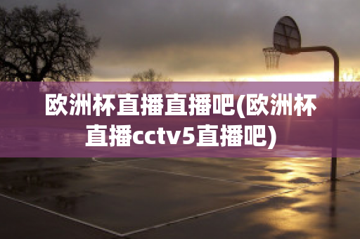 欧洲杯直播直播吧(欧洲杯直播cctv5直播吧)