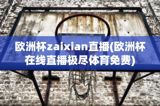 欧洲杯zaixian直播(欧洲杯在线直播极尽体育免费)