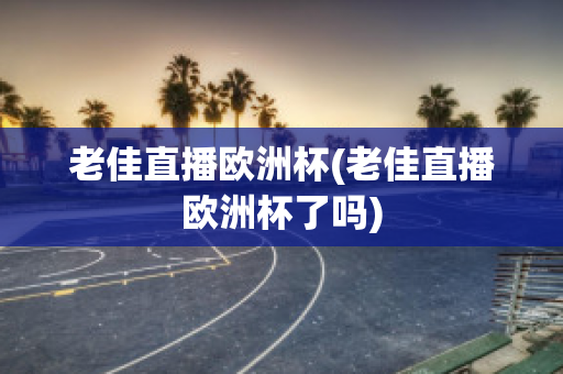 老佳直播欧洲杯(老佳直播欧洲杯了吗)