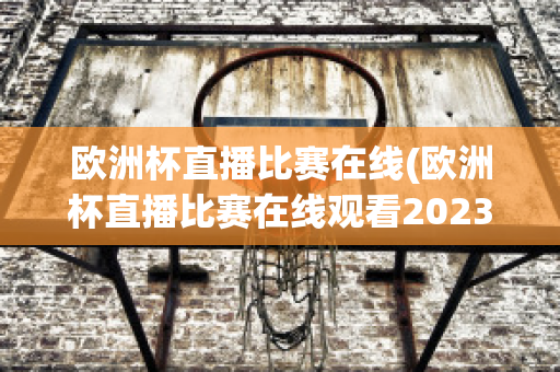 欧洲杯直播比赛在线(欧洲杯直播比赛在线观看2023)