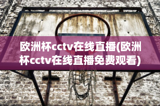 欧洲杯cctv在线直播(欧洲杯cctv在线直播免费观看)