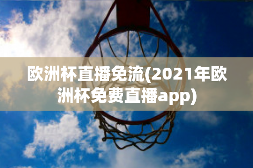 欧洲杯直播免流(2021年欧洲杯免费直播app)