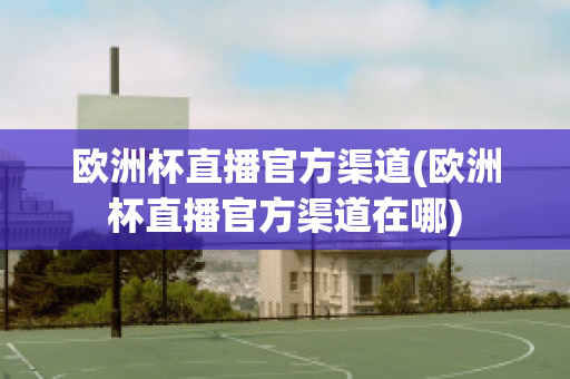 欧洲杯直播官方渠道(欧洲杯直播官方渠道在哪)