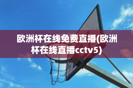 欧洲杯在线免费直播(欧洲杯在线直播cctv5)