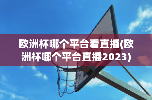 欧洲杯哪个平台看直播(欧洲杯哪个平台直播2023)