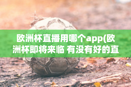 欧洲杯直播用哪个app(欧洲杯即将来临 有没有好的直播软件呢?)