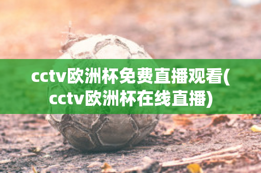 cctv欧洲杯免费直播观看(cctv欧洲杯在线直播)