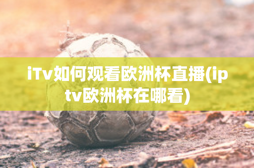 iTv如何观看欧洲杯直播(iptv欧洲杯在哪看)