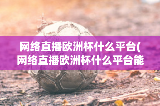 网络直播欧洲杯什么平台(网络直播欧洲杯什么平台能看)