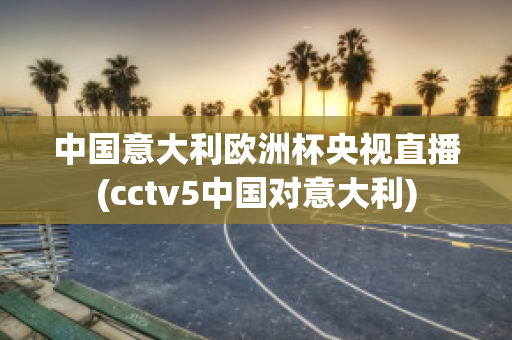 中国意大利欧洲杯央视直播(cctv5中国对意大利)