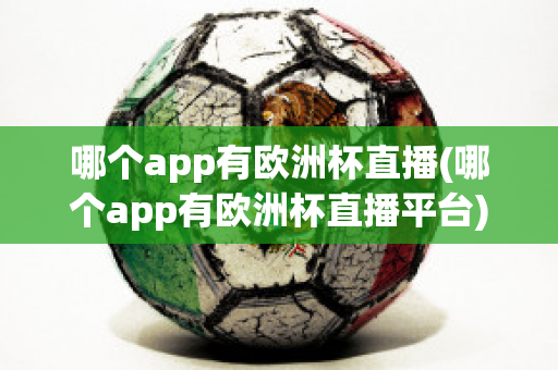 哪个app有欧洲杯直播(哪个app有欧洲杯直播平台)