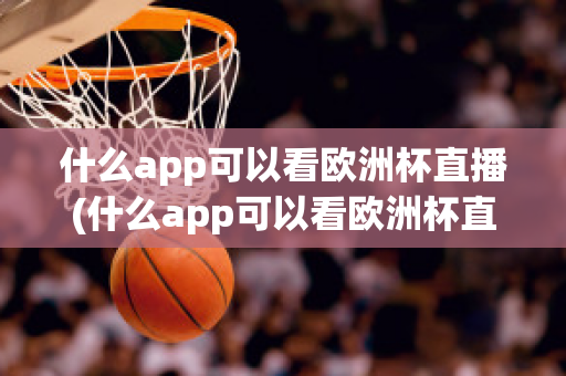 什么app可以看欧洲杯直播(什么app可以看欧洲杯直播视频)