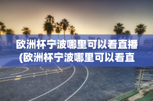 欧洲杯宁波哪里可以看直播(欧洲杯宁波哪里可以看直播回放)