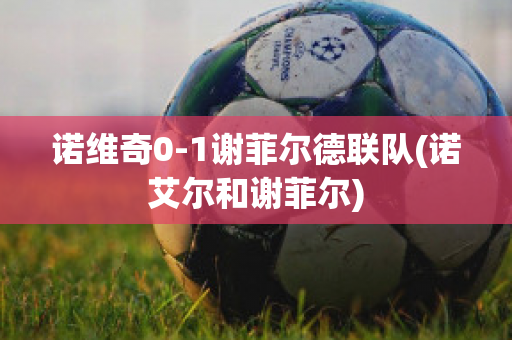 诺维奇0-1谢菲尔德联队(诺艾尔和谢菲尔)