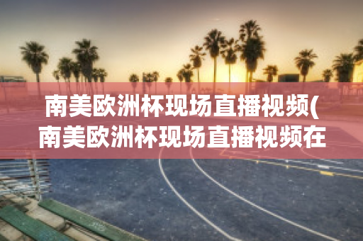 南美欧洲杯现场直播视频(南美欧洲杯现场直播视频在线观看)