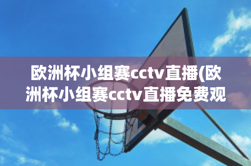 欧洲杯小组赛cctv直播(欧洲杯小组赛cctv直播免费观看)