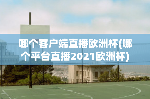 哪个客户端直播欧洲杯(哪个平台直播2021欧洲杯)