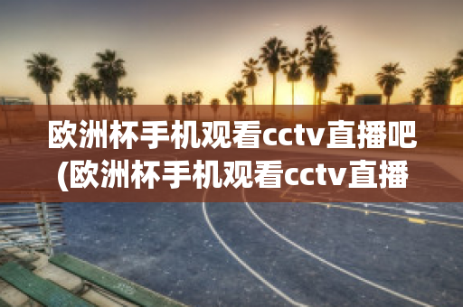 欧洲杯手机观看cctv直播吧(欧洲杯手机观看cctv直播吧视频)