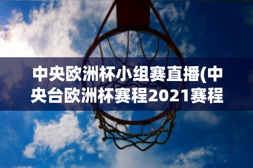 中央欧洲杯小组赛直播(中央台欧洲杯赛程2021赛程表)