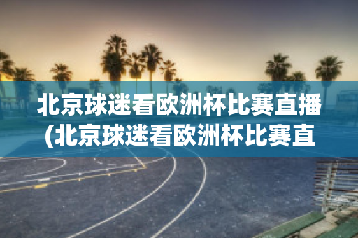 北京球迷看欧洲杯比赛直播(北京球迷看欧洲杯比赛直播是真的吗)