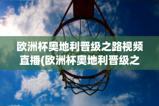 欧洲杯奥地利晋级之路视频直播(欧洲杯奥地利晋级之路视频直播在线观看)