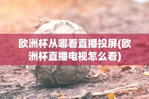 欧洲杯从哪看直播投屏(欧洲杯直播电视怎么看)