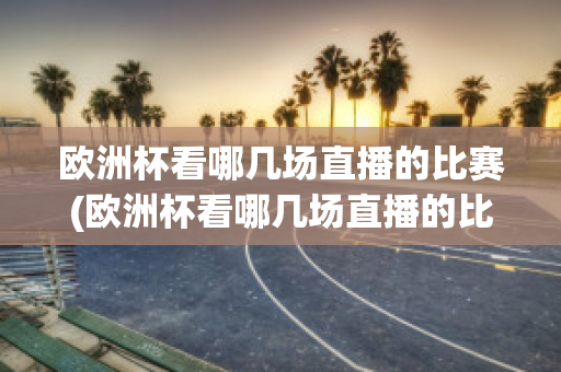 欧洲杯看哪几场直播的比赛(欧洲杯看哪几场直播的比赛好)