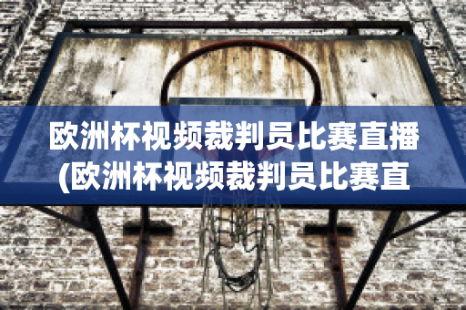 欧洲杯视频裁判员比赛直播(欧洲杯视频裁判员比赛直播回放)