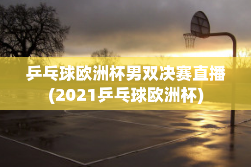 乒乓球欧洲杯男双决赛直播(2021乒乓球欧洲杯)