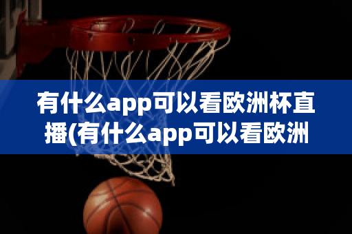 有什么app可以看欧洲杯直播(有什么app可以看欧洲杯直播回放)