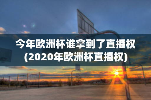 今年欧洲杯谁拿到了直播权(2020年欧洲杯直播权)