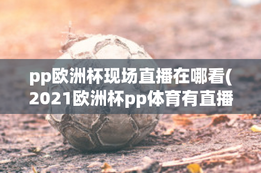 pp欧洲杯现场直播在哪看(2021欧洲杯pp体育有直播吗)