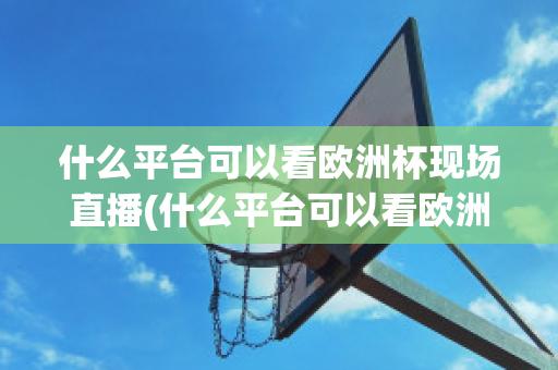 什么平台可以看欧洲杯现场直播(什么平台可以看欧洲杯现场直播视频)