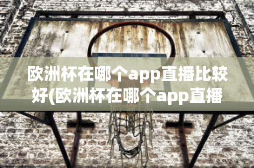 欧洲杯在哪个app直播比较好(欧洲杯在哪个app直播比较好一点)