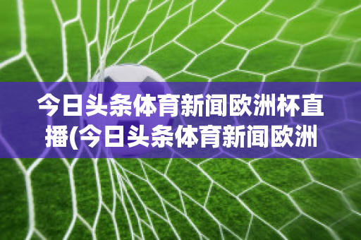 今日头条体育新闻欧洲杯直播(今日头条体育新闻欧洲杯直播视频)