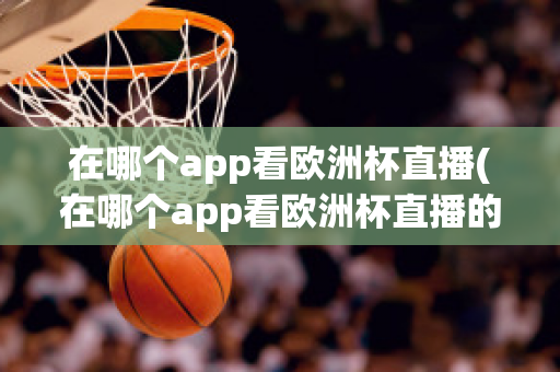 在哪个app看欧洲杯直播(在哪个app看欧洲杯直播的)